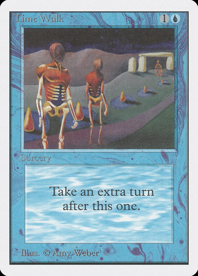 Time Walk [Unlimited Edition] Magic: The Gathering