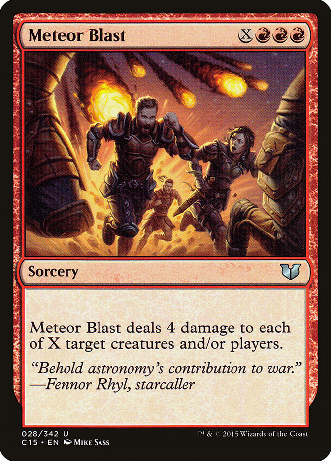 Meteor Blast [Commander 2015] Magic: The Gathering