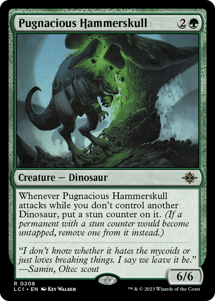 Pugnacious Hammerskull [The Lost Caverns of Ixalan] Magic: The Gathering