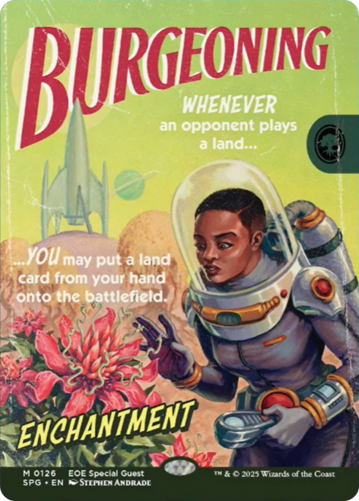 Burgeoning (Showcase) [Edge of Eternities Special Guests] Magic: The Gathering