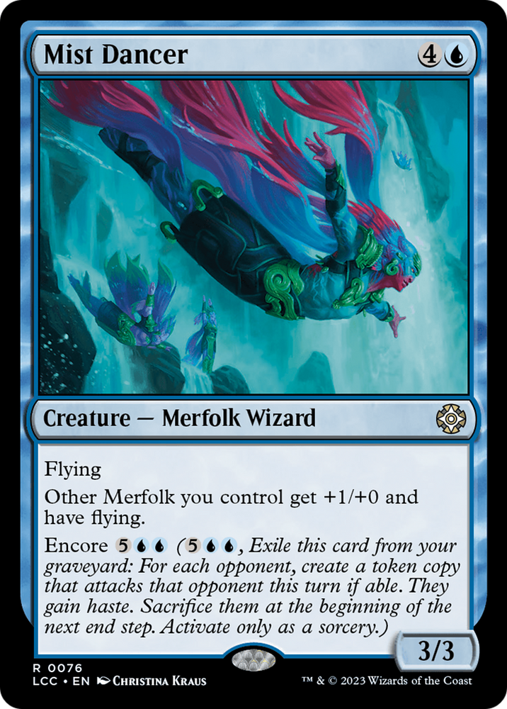 Mist Dancer [The Lost Caverns of Ixalan Commander] Magic: The Gathering