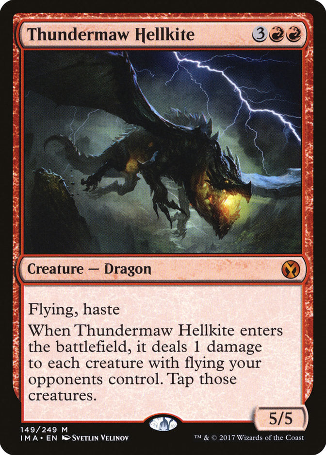Thundermaw Hellkite [Iconic Masters] Magic: The Gathering