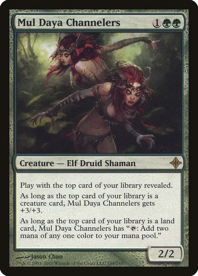 Mul Daya Channelers [Rise of the Eldrazi] Magic: The Gathering