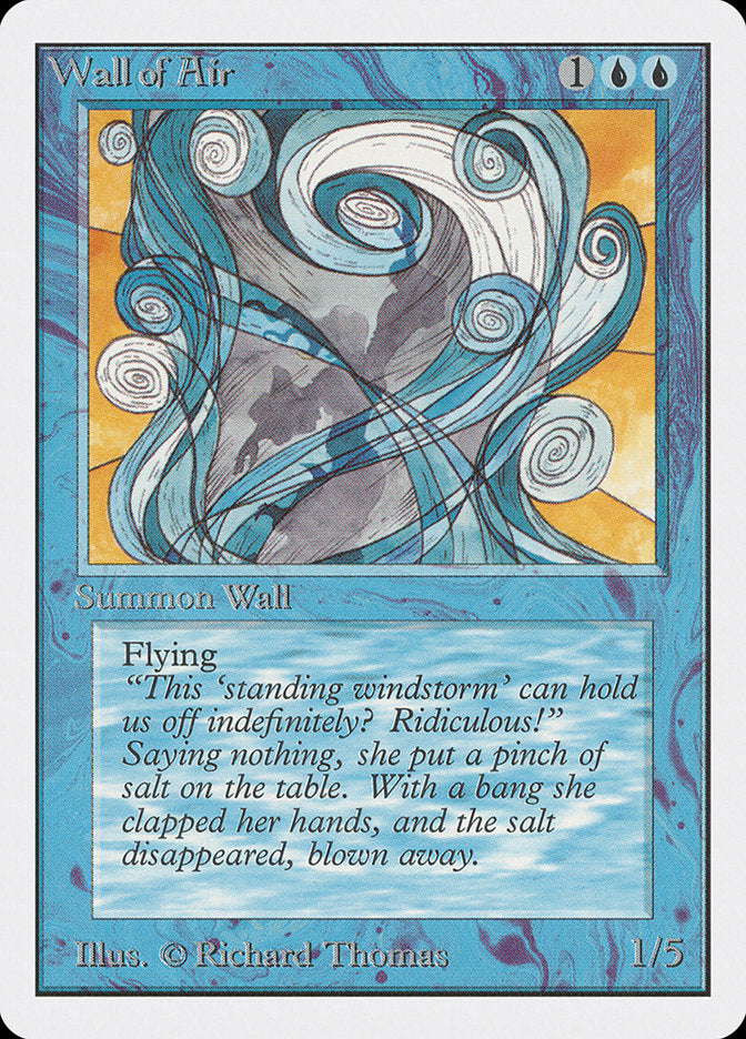 Wall of Air [Unlimited Edition] Magic: The Gathering