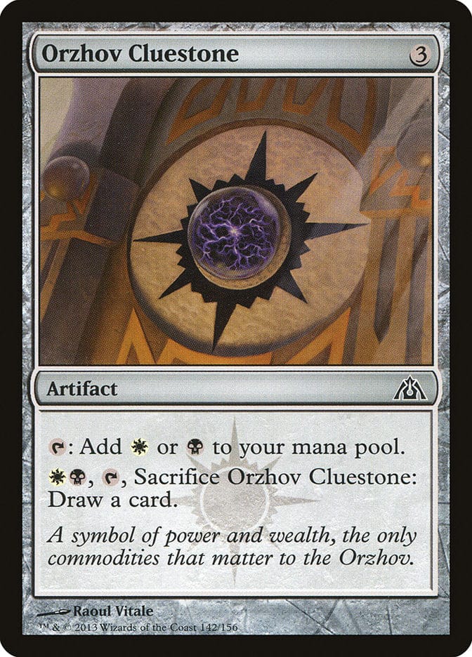Orzhov Cluestone [Dragon's Maze] Magic: The Gathering