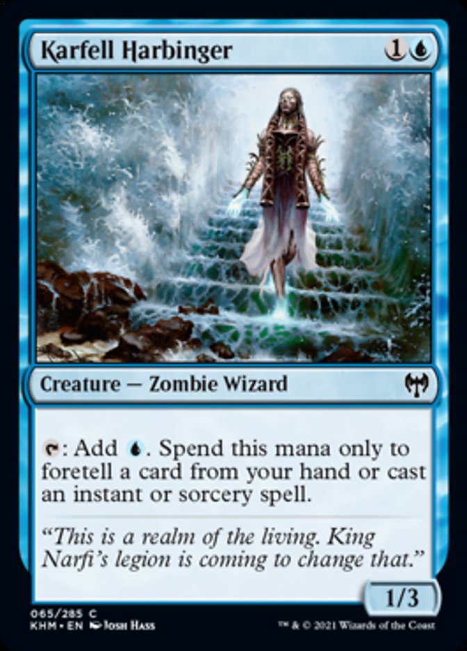 Karfell Harbinger [Kaldheim] Magic: The Gathering
