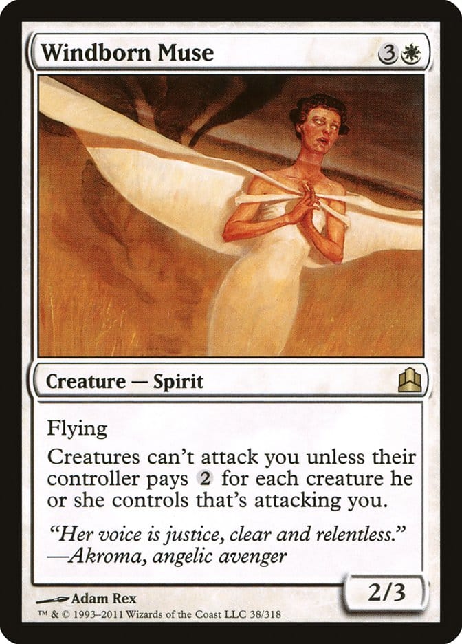 Windborn Muse [Commander 2011] Magic: The Gathering