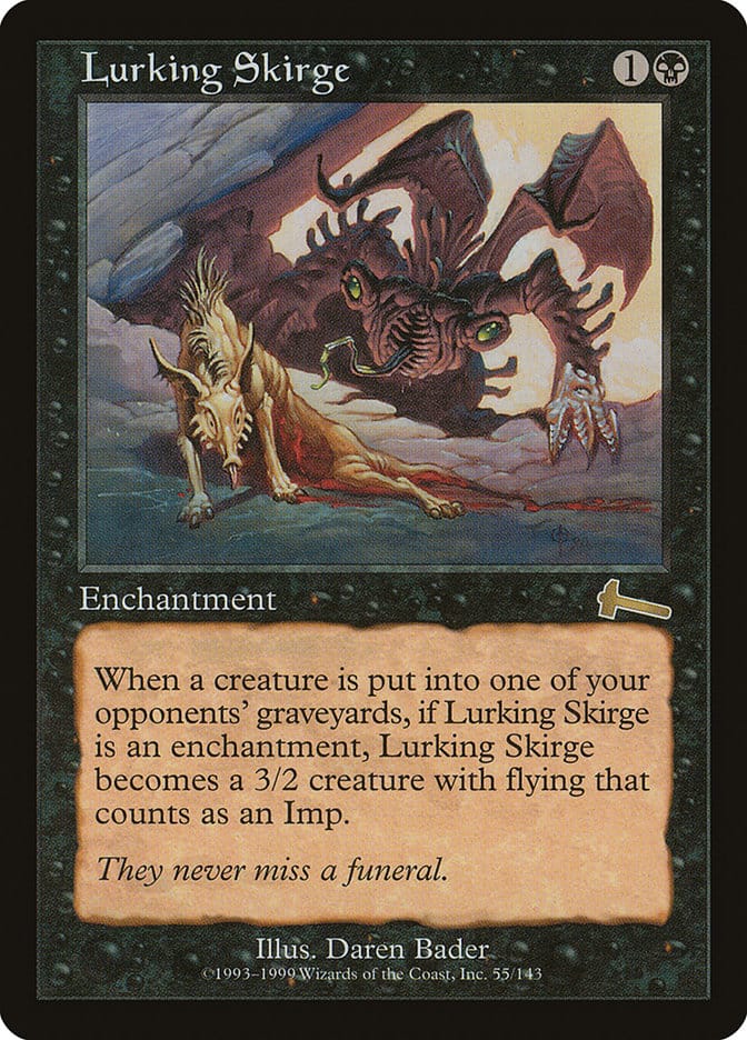 Lurking Skirge [Urza's Legacy] Magic: The Gathering