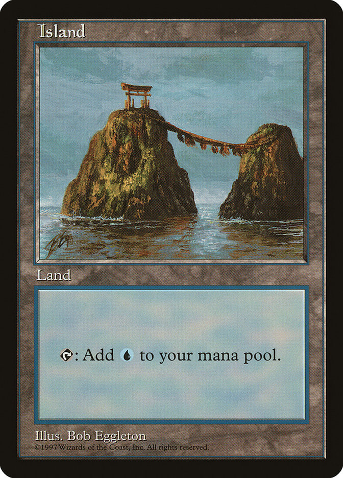 Island (7) [Asia Pacific Land Program] Magic: The Gathering