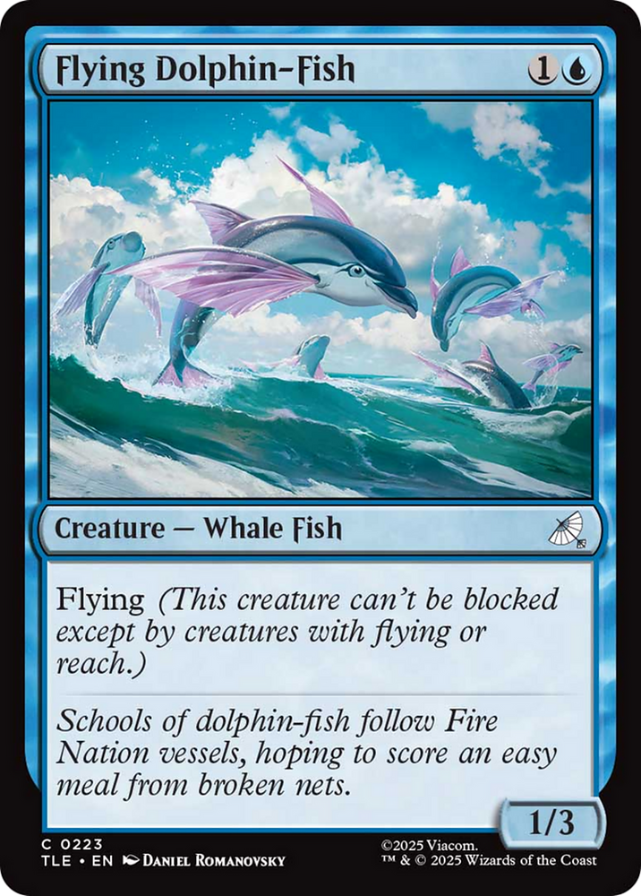 Flying Dolphin-Fish [Avatar: The Last Airbender: Eternal-Legal] Magic: The Gathering