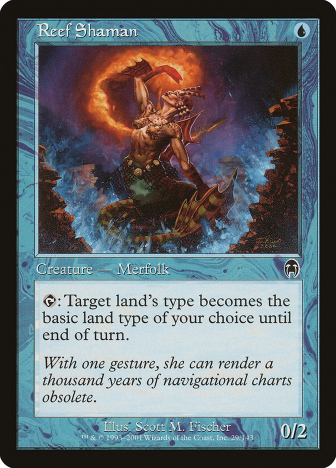 Reef Shaman [Apocalypse] Magic: The Gathering