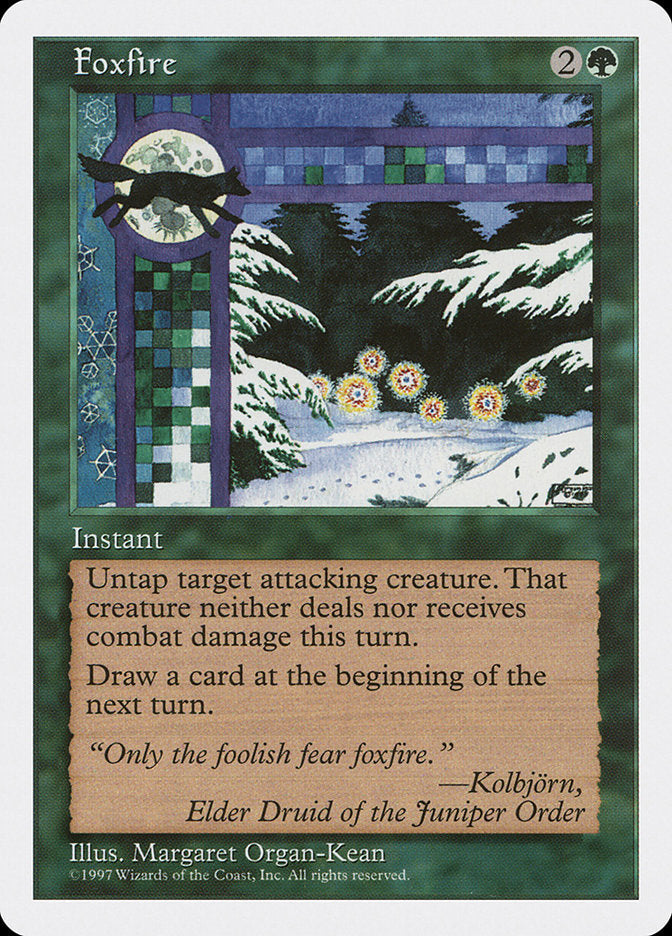 Foxfire [Fifth Edition] Magic: The Gathering