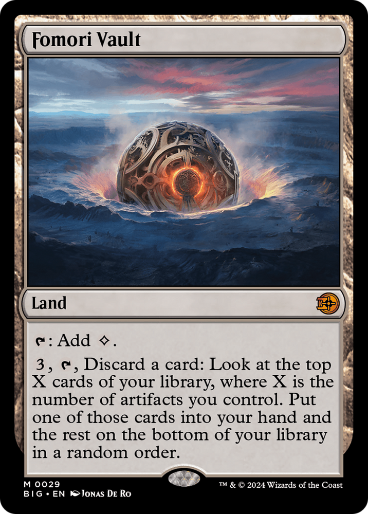Fomori Vault [Outlaws of Thunder Junction: The Big Score] Magic: The Gathering