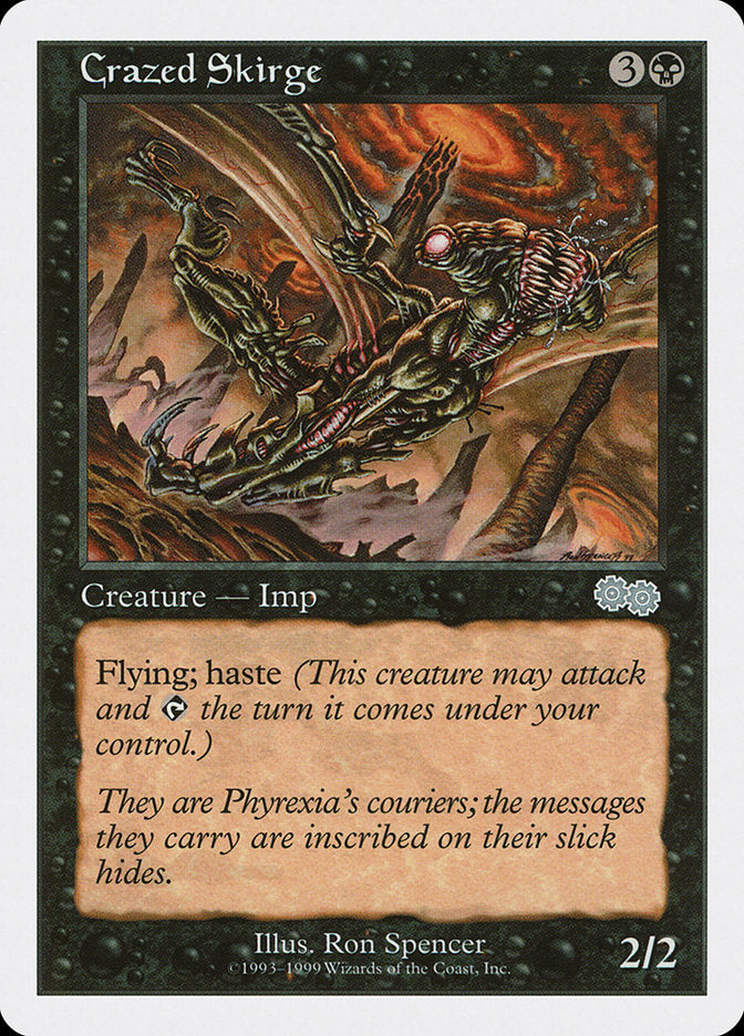 Crazed Skirge [Battle Royale] Magic: The Gathering