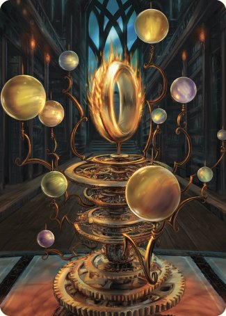 Sol Ring Art Card [Commander Masters Art Series] Magic: The Gathering