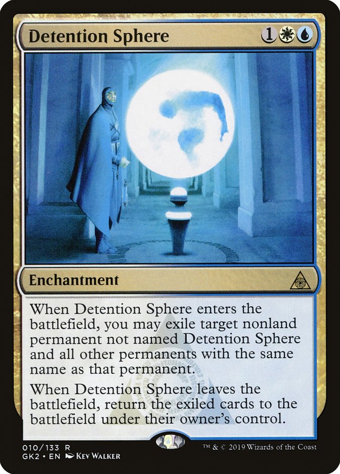Detention Sphere [Ravnica Allegiance Guild Kit] Magic: The Gathering