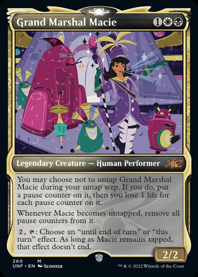 Grand Marshal Macie (Showcase) [Unfinity] Magic: The Gathering