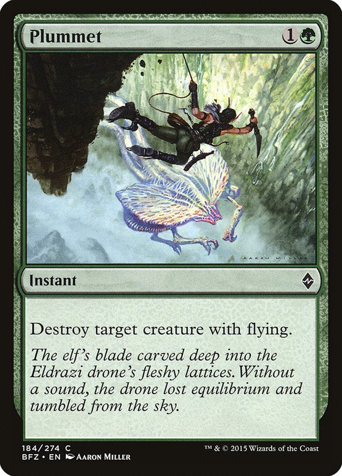 Plummet [Battle for Zendikar] Magic: The Gathering