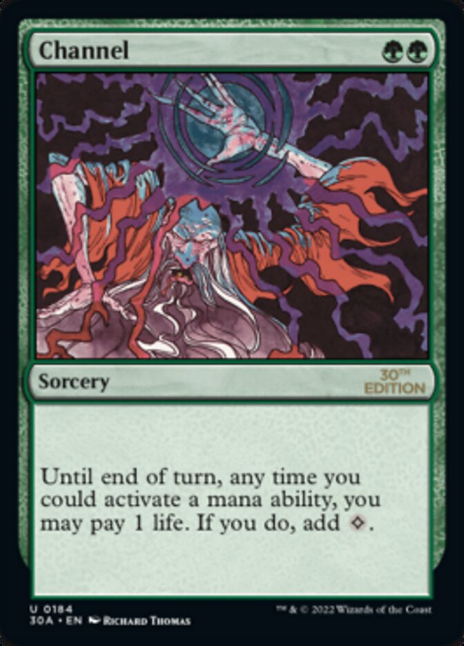Channel [30th Anniversary Edition] Magic: The Gathering