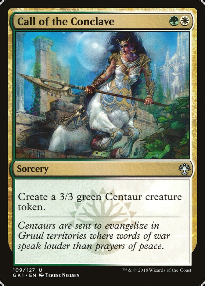 Call of the Conclave [Guilds of Ravnica Guild Kit] Magic: The Gathering