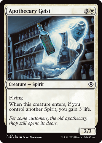 Apothecary Geist [Innistrad Remastered] Magic: The Gathering