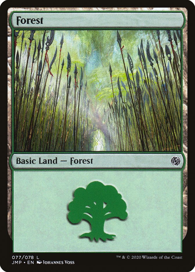 Forest (77) [Jumpstart] Magic: The Gathering