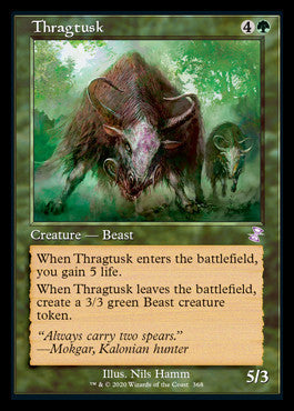 Thragtusk (Timeshifted) [Time Spiral Remastered] Magic: The Gathering
