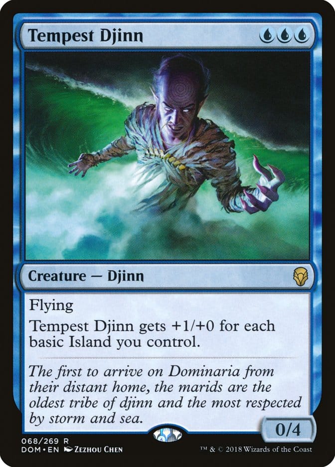 Tempest Djinn [Dominaria] Magic: The Gathering