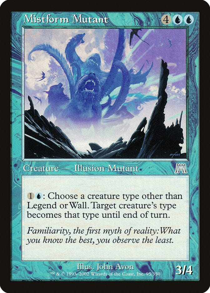 Mistform Mutant [Onslaught] Magic: The Gathering