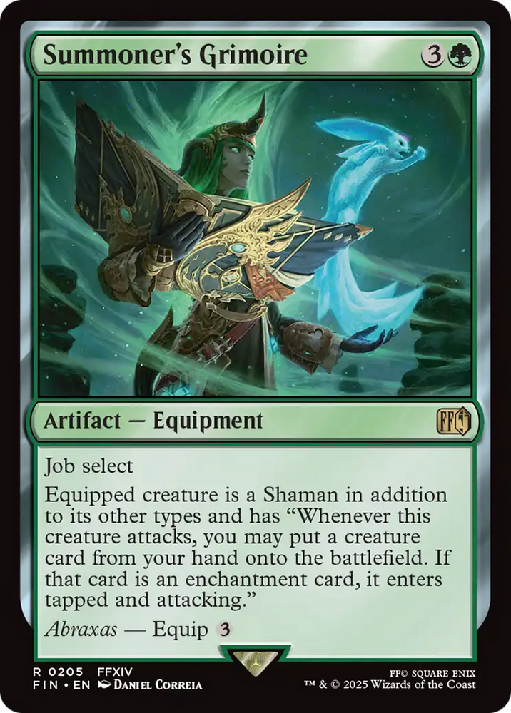 Summoner's Grimoire [FINAL FANTASY] Magic: The Gathering