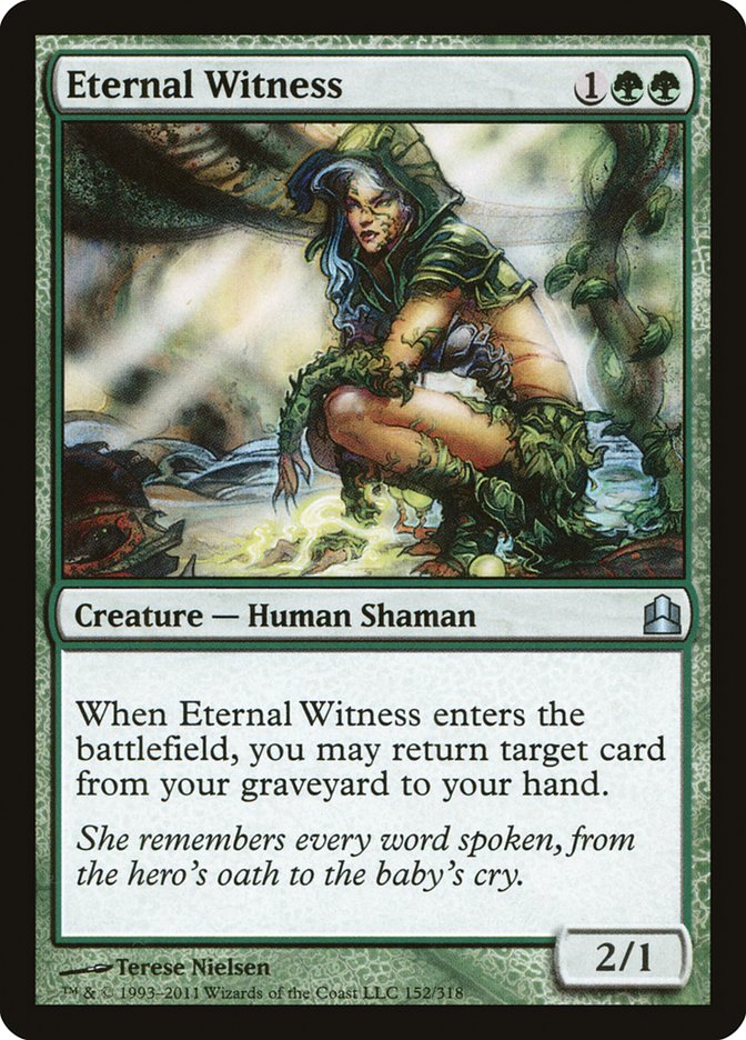 Eternal Witness [Commander 2011] Magic: The Gathering
