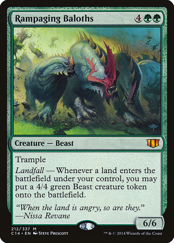 Rampaging Baloths [Commander 2014] Magic: The Gathering