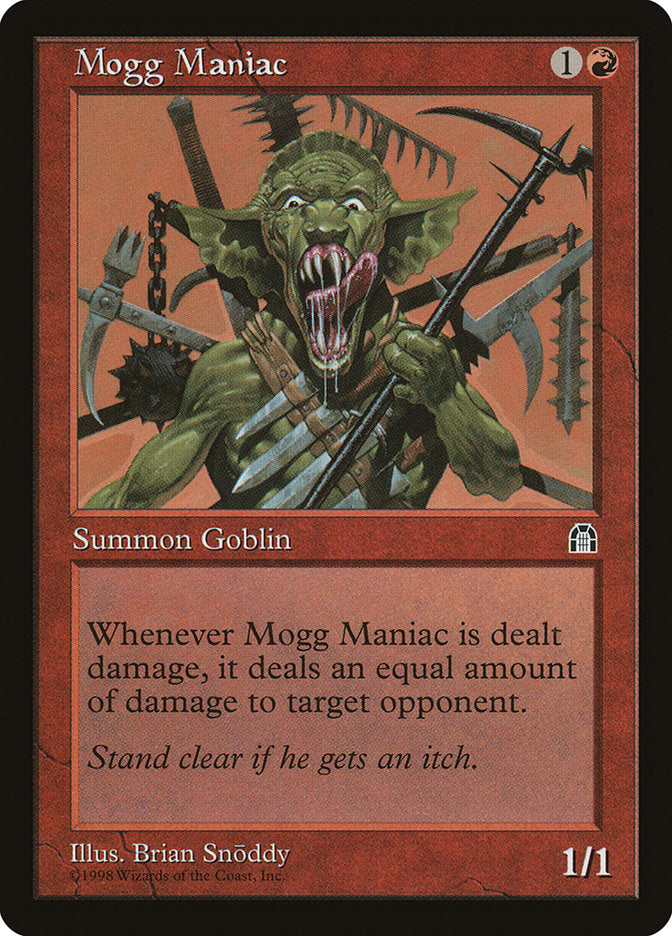 Mogg Maniac [Stronghold] Magic: The Gathering