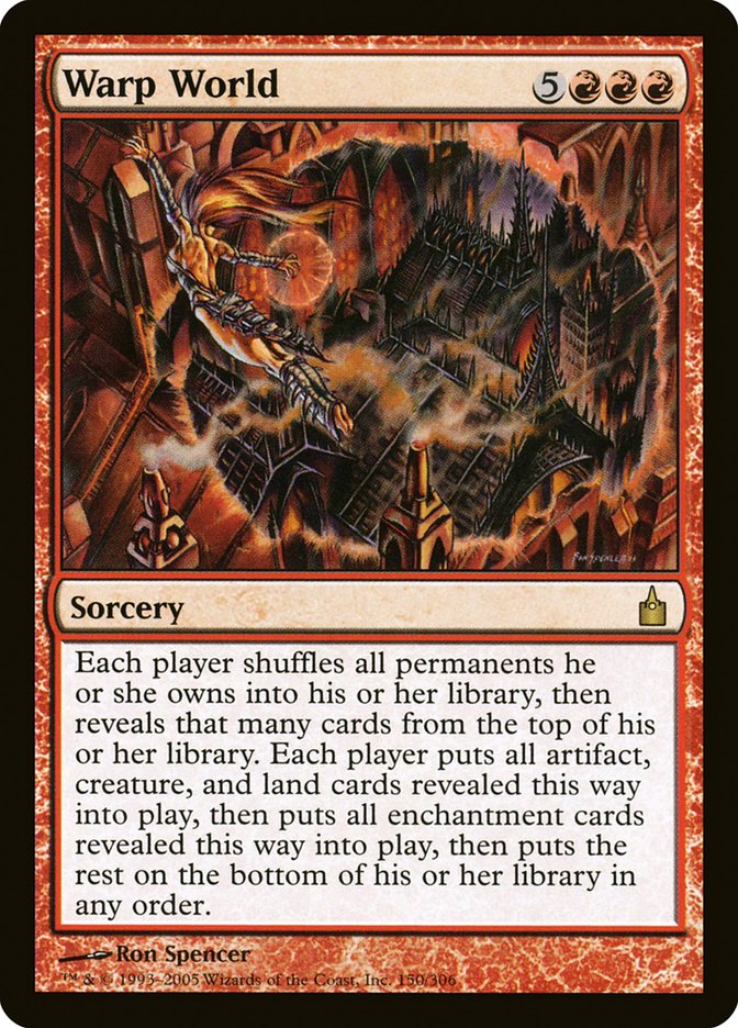 Warp World [Ravnica: City of Guilds] Magic: The Gathering