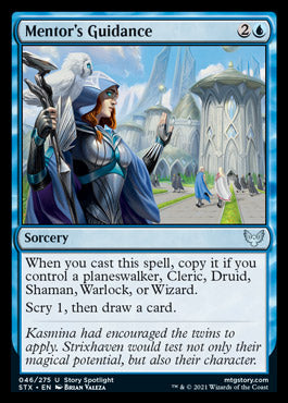 Mentor's Guidance [Strixhaven: School of Mages] Magic: The Gathering