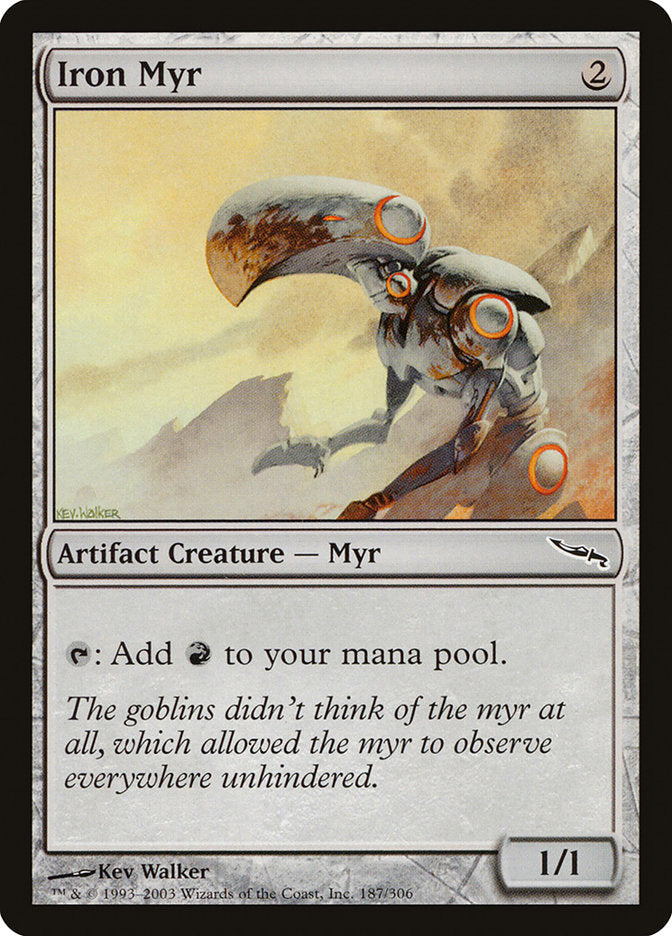 Iron Myr [Mirrodin] Magic: The Gathering