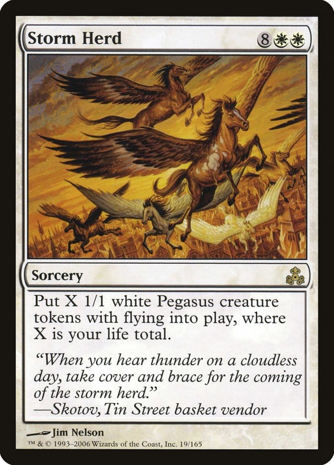 Storm Herd [Guildpact] Magic: The Gathering