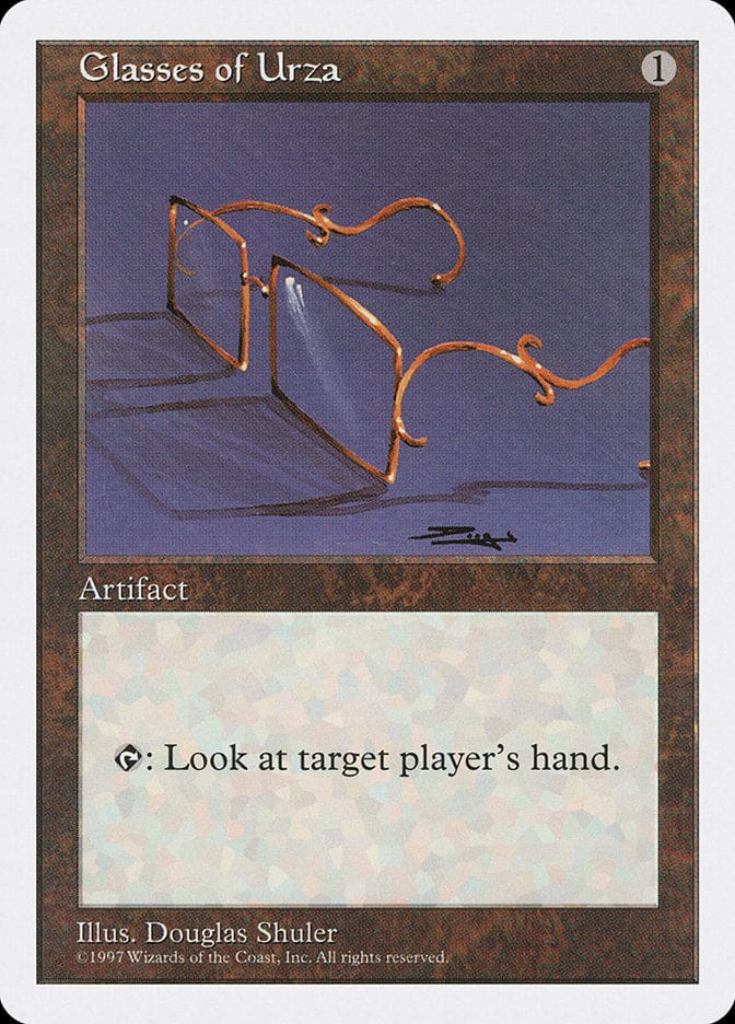 Glasses of Urza [Fifth Edition] Magic: The Gathering