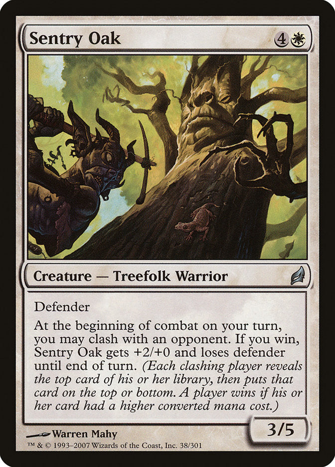 Sentry Oak [Lorwyn] Magic: The Gathering