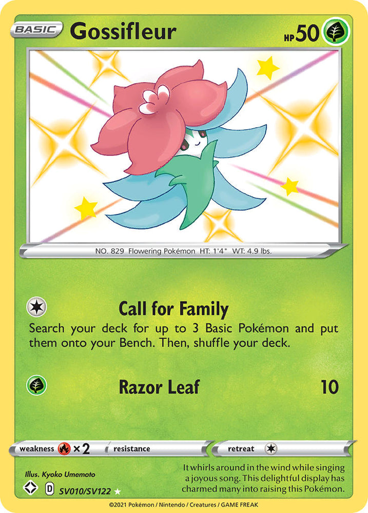 Gossifleur (SV010/SV122) [Sword & Shield: Shining Fates] Pokémon