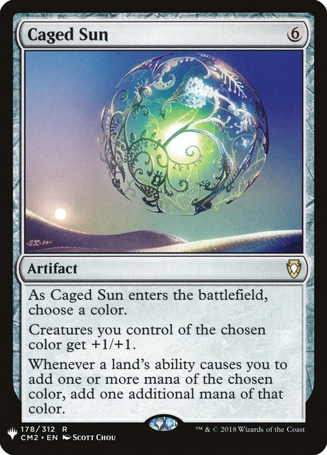 Caged Sun [Mystery Booster] Magic: The Gathering