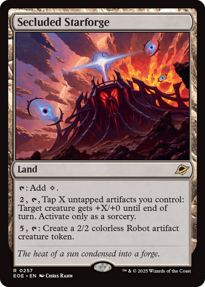Secluded Starforge [Edge of Eternities] Magic: The Gathering