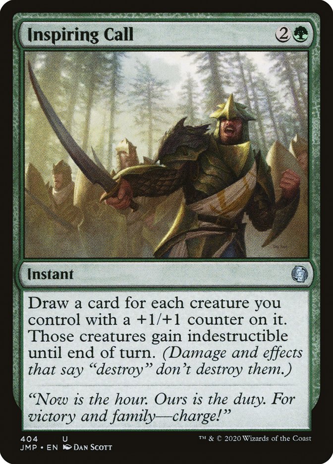 Inspiring Call [Jumpstart] Magic: The Gathering