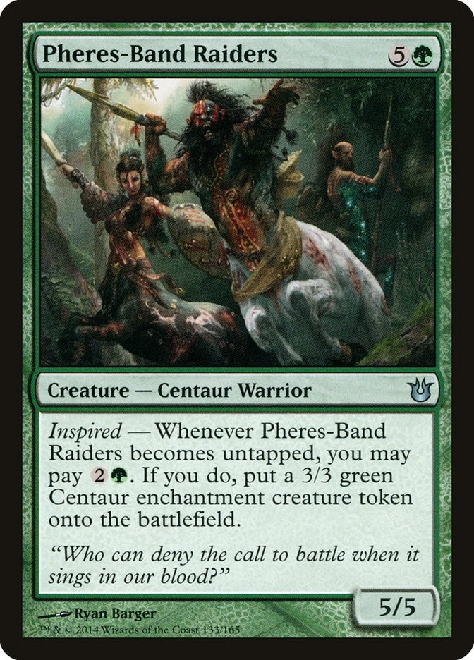 Pheres-Band Raiders [Born of the Gods] Magic: The Gathering