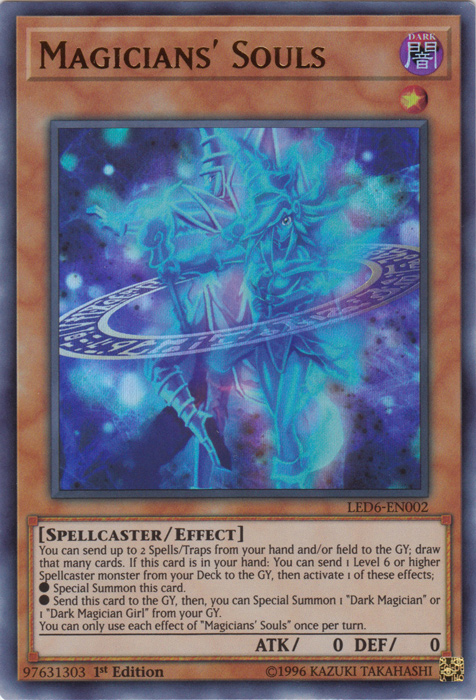 Magicians' Souls [LED6-EN002] Ultra Rare Yu-Gi-Oh!