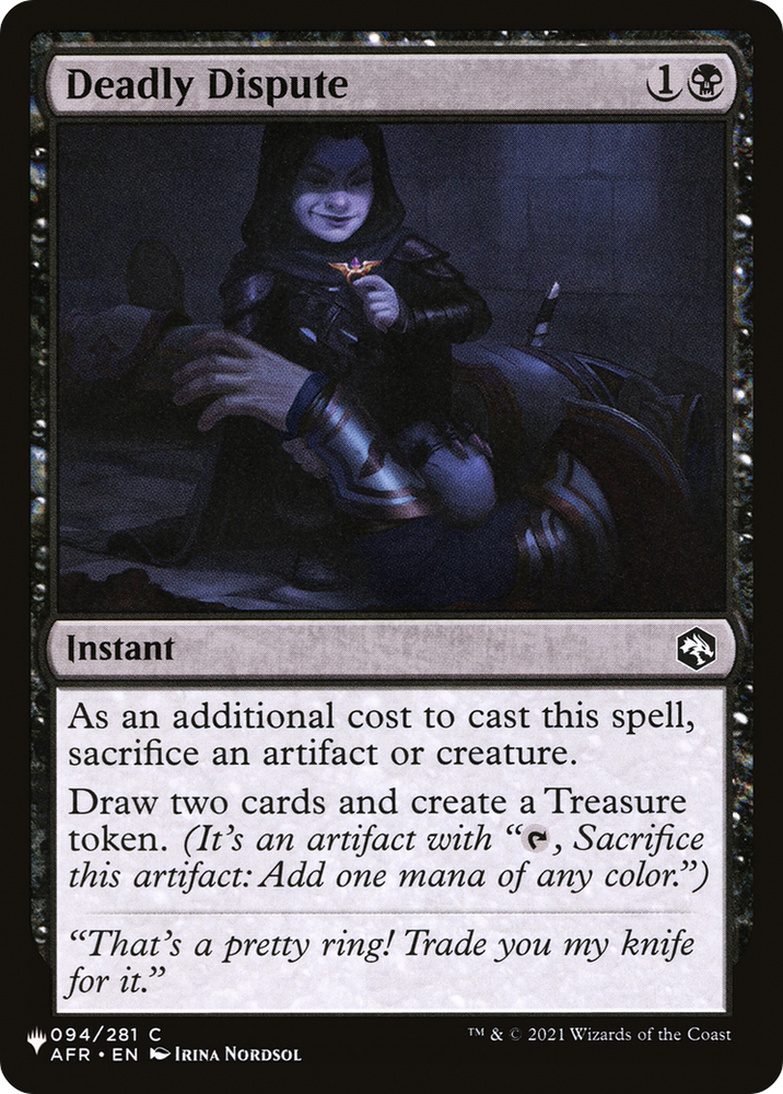 Deadly Dispute [The List] Magic: The Gathering