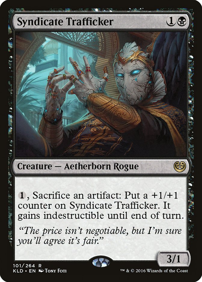 Syndicate Trafficker [Kaladesh] Magic: The Gathering