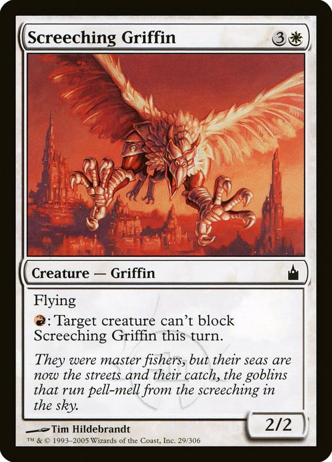 Screeching Griffin [Ravnica: City of Guilds] Magic: The Gathering