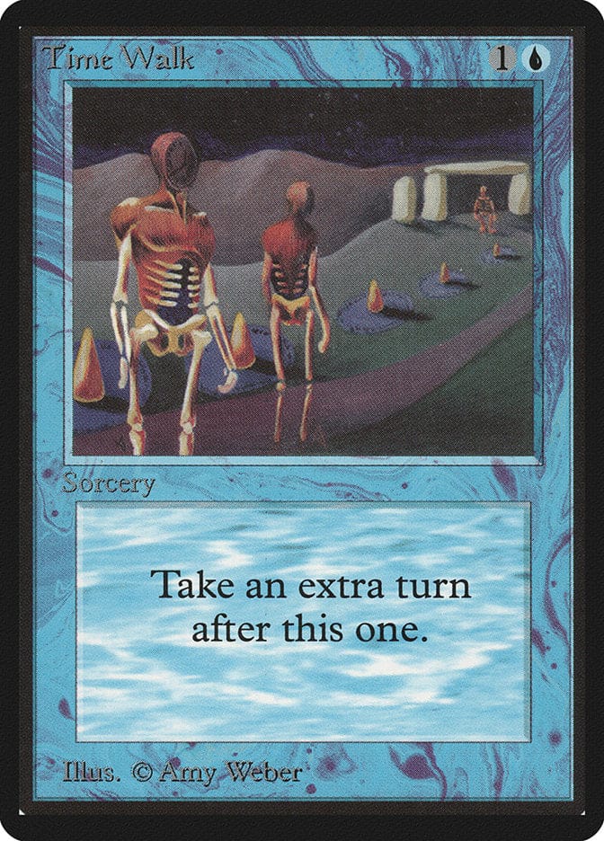 Time Walk [Beta Edition] Magic: The Gathering