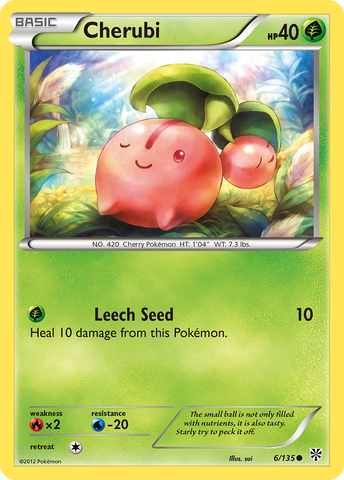 Cherubi (6/135) [Black & White: Plasma Storm] Pokémon